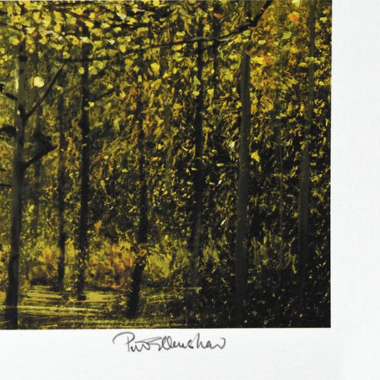 Peter Ellenshaw (1913-2007), "Colorado Gold" Limited Edition Lithograph, Numbered and Hand Signed with Letter of Authenticity.