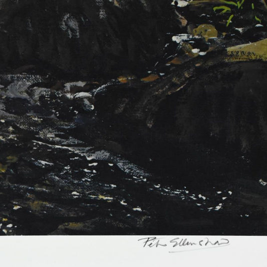 Peter Ellenshaw (1913-2007), "Poison Bridge - Donegal" Limited Edition Lithograph, Numbered and Hand Signed with Letter of Authenticity.