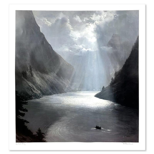 Peter Ellenshaw (1913-2007), "Moonlight" Limited Edition Lithograph, Numbered and Hand Signed with Letter of Authenticity. (Disclaimer)