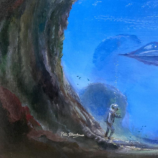 Peter (1913-2007) & Harrison Ellenshaw, "20,000 Leagues" Limited Edition on Canvas from Disney Fine Art, Numbered and Hand Signed with Letter of Authenticity