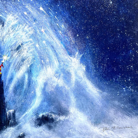 Peter Ellenshaw (1913-2007), "Mickey's Dream" Limited Edition on Canvas from Disney Fine Art, Numbered and Hand Signed with Letter of Authenticity