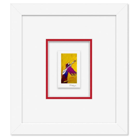 Peter Max, "Hendrix II" Framed Limited Edition Lithograph, Numbered and Hand Signed with Certificate of Authenticity.