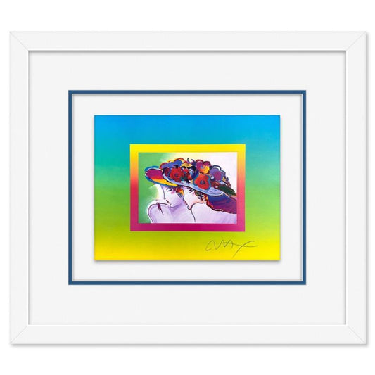 Peter Max, "Friends on Blends" Framed Limited Edition Lithograph, Numbered and Hand Signed with Certificate of Authenticity.