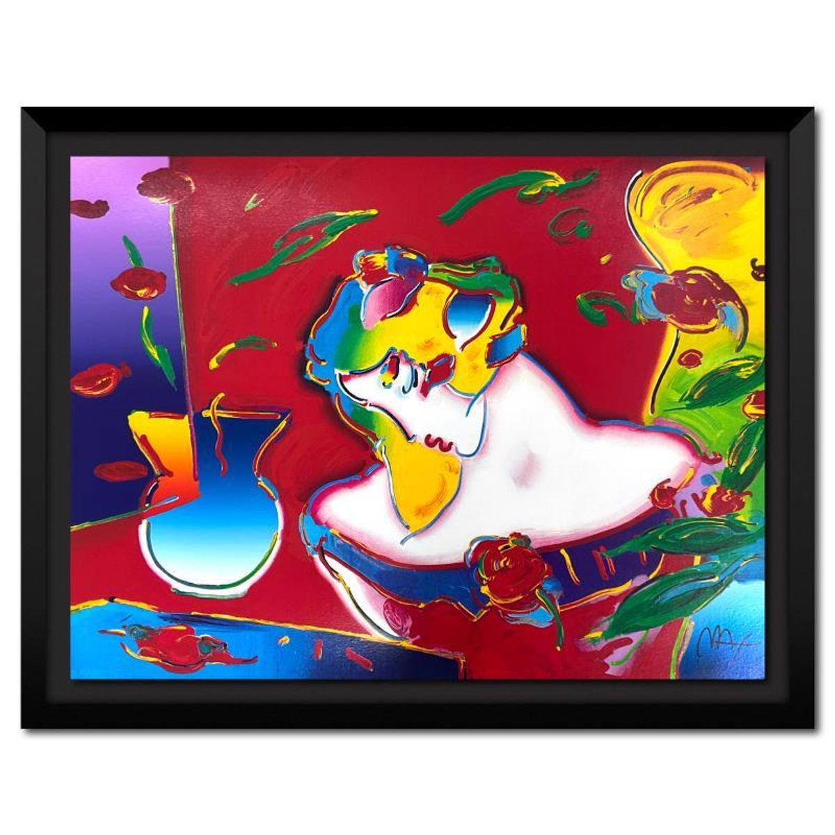 Peter Max, "Day Dream" Framed Limited Edition Lithograph, Numbered and Hand Signed with Certificate of Authenticity