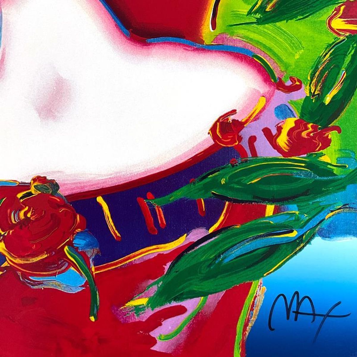 Peter Max, "Day Dream" Framed Limited Edition Lithograph, Numbered and Hand Signed with Certificate of Authenticity