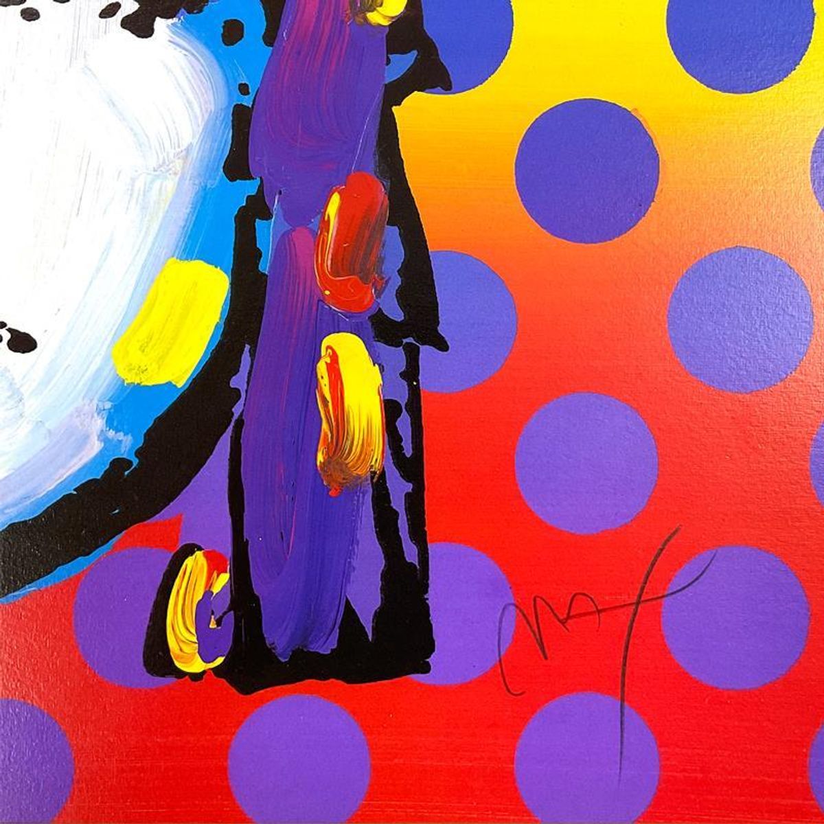 Peter Max, "Liberty Head 2003" Framed Limited Edition Lithograph, Numbered and Hand Signed with Certificate of Authenticity