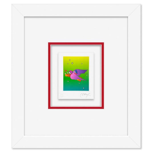 Peter Max, "The Highest Mountain Detail" Framed Limited Edition Lithograph, Numbered and Hand Signed with Certificate of Authenticity