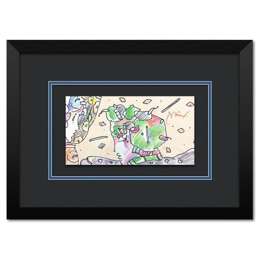 Peter Max, "Lady Through Window" Framed Limited Edition Lithograph, Numbered and Hand Signed with Certificate of Authenticity