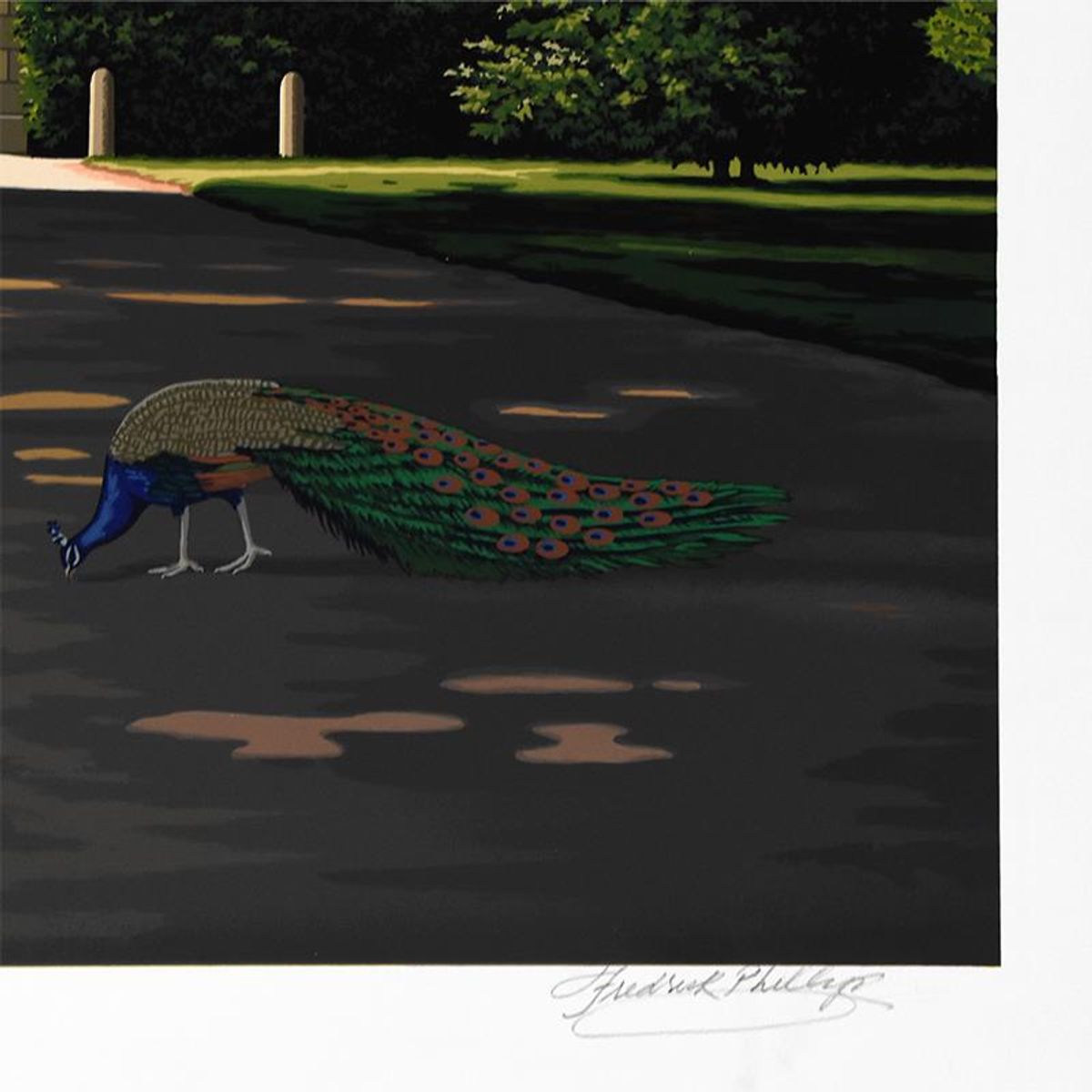 Frederick Phillips, Limited Edition Serigraph, Numbered and Hand Signed with Letter of Authenticity.
