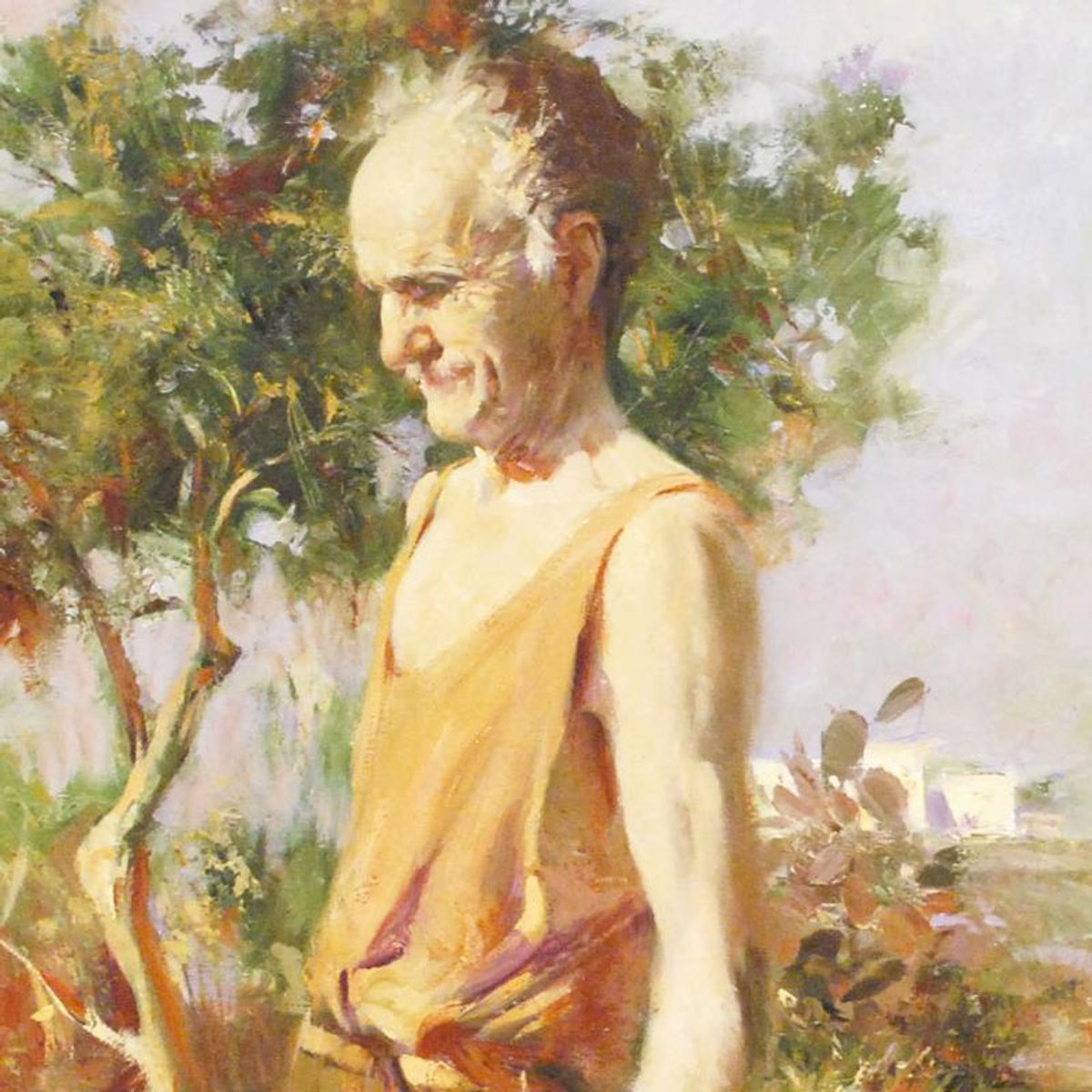 Pino (1939-2010) "Afternoon Chores" Limited Edition Giclee. Numbered and Hand Signed; Certificate of Authenticity.