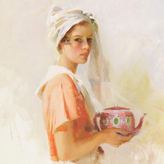 Pino (1939-2010), "The Gift" Limited Edition on Canvas, Numbered and Hand Signed with Certificate of Authenticity.