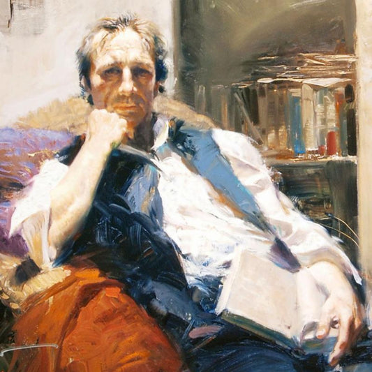 Pino (1939-2010), "The Professor" Limited Edition on Canvas, Numbered and Hand Signed with Certificate of Authenticity.