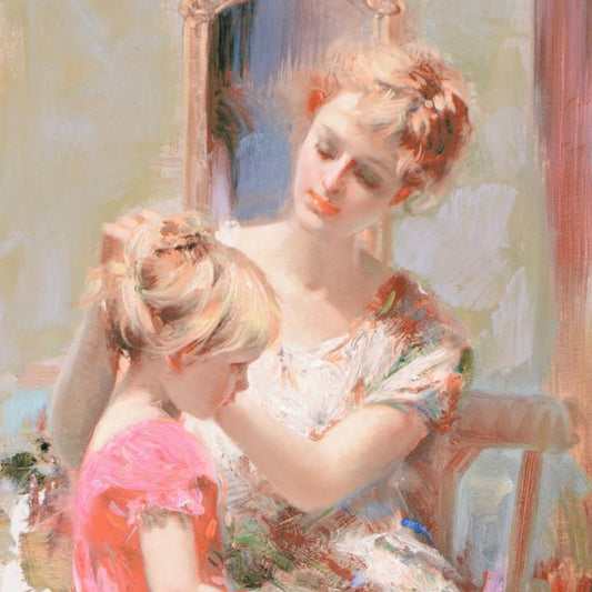 Pino (1939-2010), "The Recital" Hand Embellished Limited Edition on Canvas, Numbered and Hand Signed with Certificate of Authenticity.