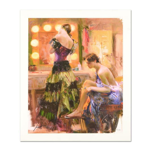 Pino (1939-2010), "Almost Ready" Hand Signed Limited Edition with Certificate of Authenticity.