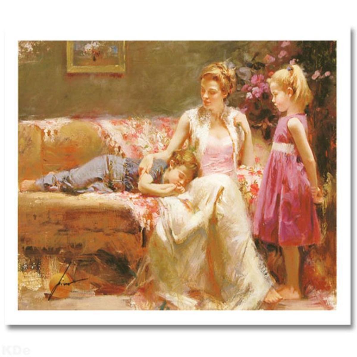 Pino (1939-2010) "A Time To Remember" Limited Edition Giclee. Numbered and Hand Signed; Certificate of Authenticity.