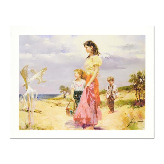 Pino (1939-2010) "Birds of Paradise" Limited Edition Giclee. Numbered and Hand Signed; Certificate of Authenticity.