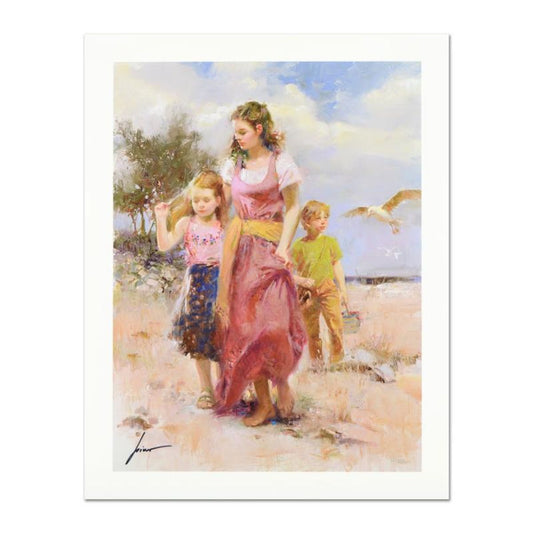 Pino (1939-2010) "Sea Spray" Limited Edition Giclee. Numbered and Hand Signed; Certificate of Authenticity.
