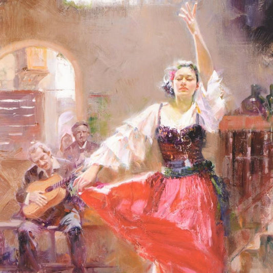 Pino (1939-2010) "The Main Attraction" Limited Edition Giclee. Numbered and Hand Signed; Certificate of Authenticity.