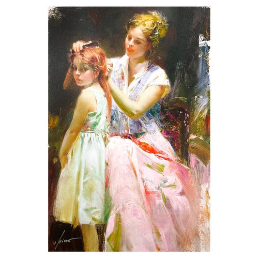 Pino (1939-2010) "Legacy" Limited Edition on Canvas, Numbered and Hand Signed with Certificate of Authenticity.