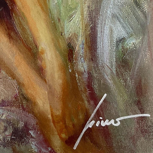 Pino (1939-2010) "Morning Dreams" Limited Edition on Canvas, Numbered and Hand Signed with Certificate of Authenticity.