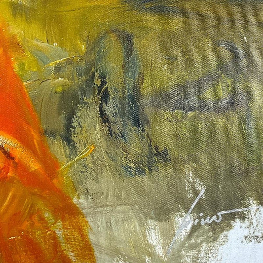 Pino (1939-2010) "Last Touch" Limited Edition on Canvas, Numbered and Hand Signed with Certificate of Authenticity.