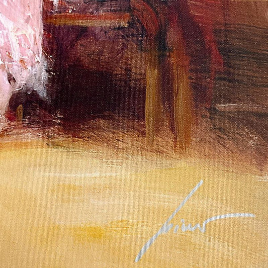 Pino (1939-2010), "The Last Dance" Limited Edition on Canvas, Numbered and Hand Signed with Certificate of Authenticity.
