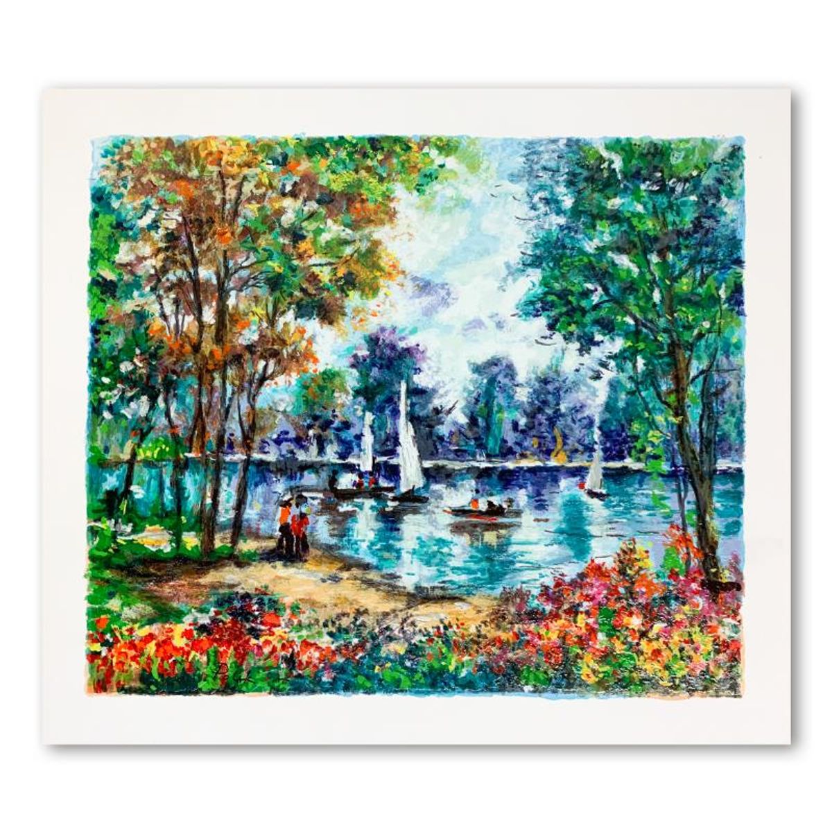 Dimitri Polak (1922-2008), Hand Signed Limited Edition Serigraph on Paper with Letter of Authenticity.