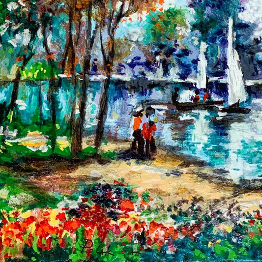 Dimitri Polak (1922-2008), Hand Signed Limited Edition Serigraph on Paper with Letter of Authenticity.