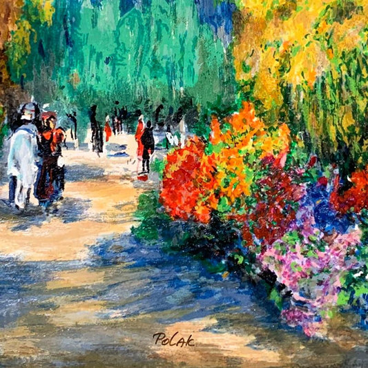 Dimitri Polak (1922-2008), Hand Signed Limited Edition Serigraph on Paper with Letter of Authenticity.