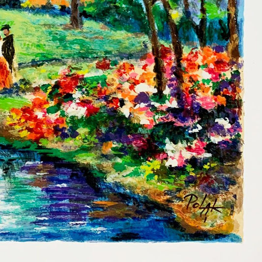 Dimitri Polak (1922-2008), Hand Signed Limited Edition Serigraph on Paper with Letter of Authenticity.