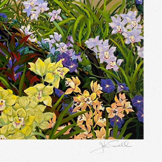 John Powell, "Lost Lagoon" Limited Edition Printer's Proof Serigraph, Numbered and Hand Signed with Letter of Authenticity.