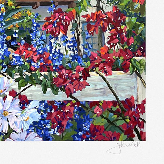 John Powell, "My Hideaway" Limited Edition Printer's Proof Serigraph, Numbered and Hand Signed with Letter of Authenticity.