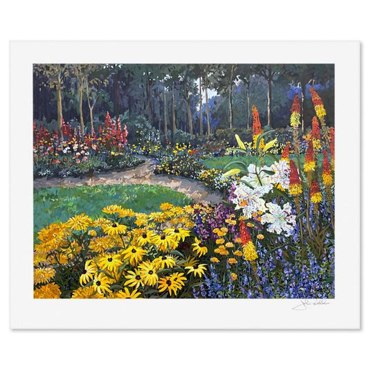 John Powell, "Enchanted Forest" Limited Edition Printer's Proof Serigraph, Numbered and Hand Signed with Letter of Authenticity.