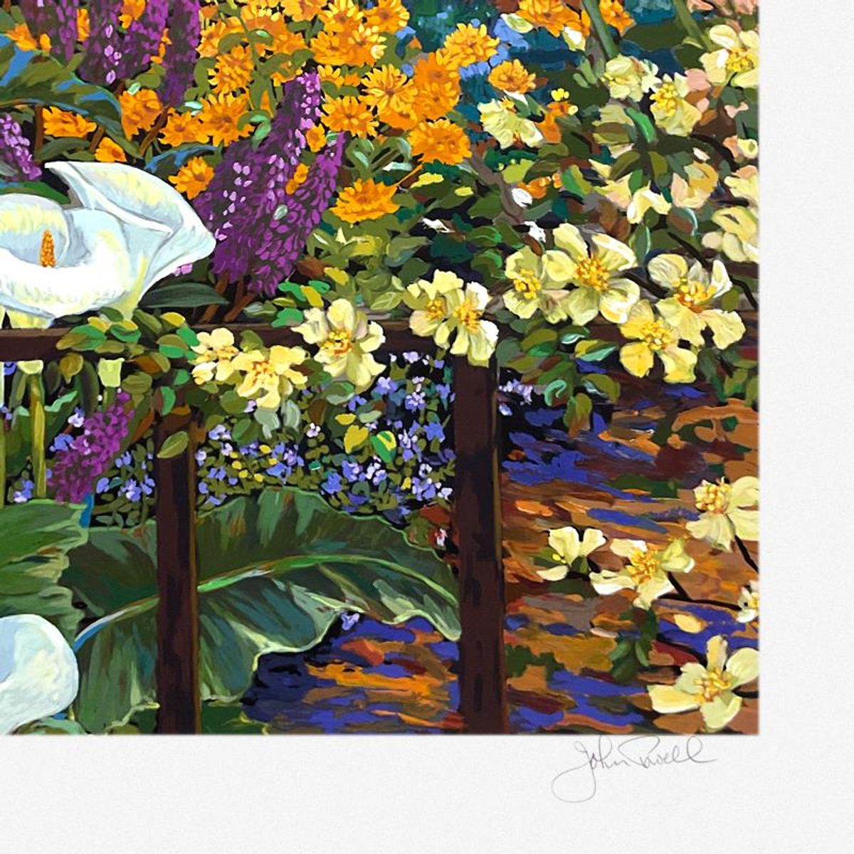 John Powell, "Hidden Cabin" Limited Edition Printer's Proof Serigraph, Numbered and Hand Signed with Letter of Authenticity.