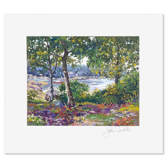 John Powell, "Enchanted Coast" Limited Edition Serigraph, Numbered and Hand Signed with Letter of Authenticity