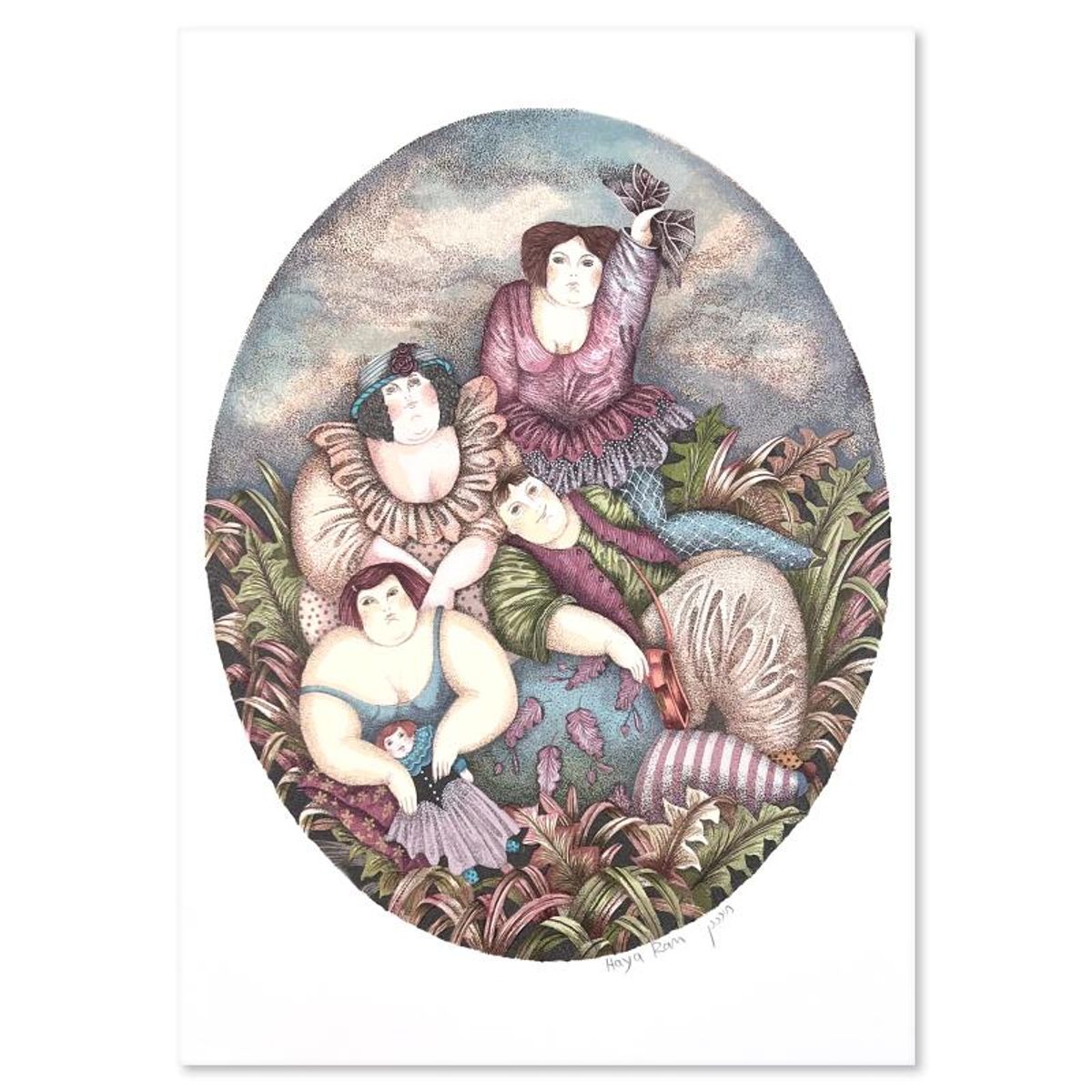 Haya Ran, Hand Signed, Numbered Limited Edition with Letter of Authenticity.