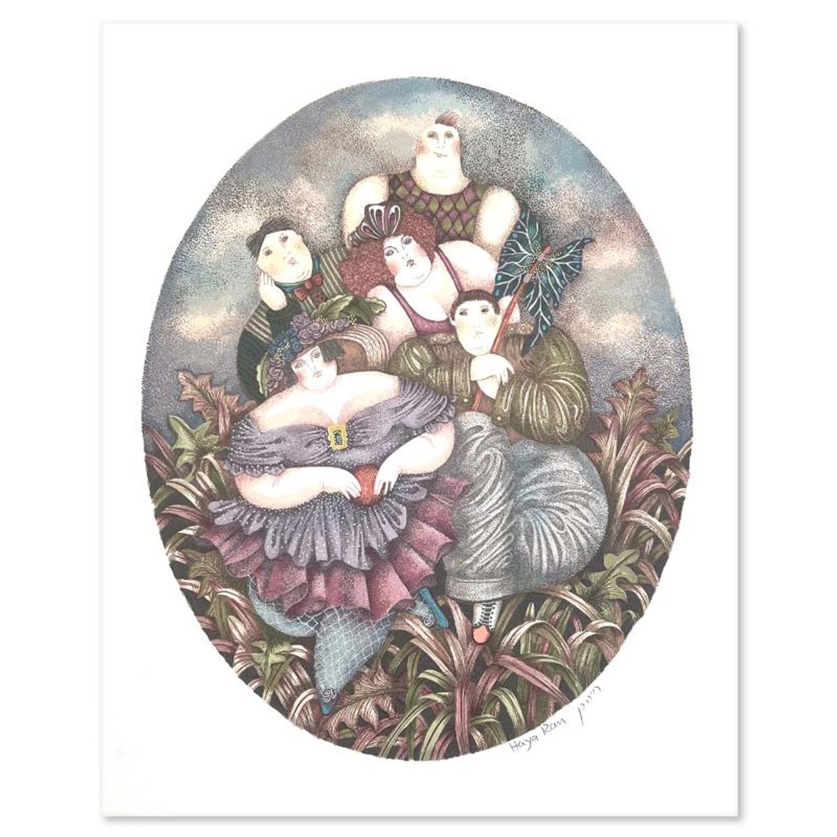 Haya Ran, Hand Signed, Numbered Limited Edition with Letter of Authenticity.