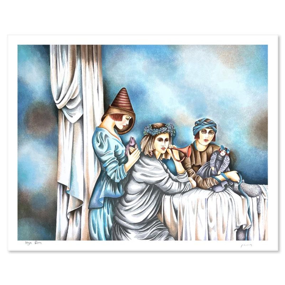 Haya Ran, Hand Signed, Numbered Limited Edition with Letter of Authenticity.