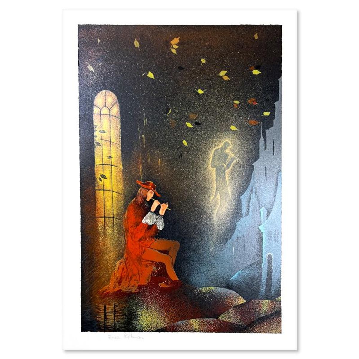 Zina Roitman, Limited Edition Serigraph, Hand Signed and Numbered, Letter of Authenticity.
