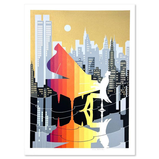 Zina Roitman, Limited Edition Serigraph, Hand Signed and Numbered with Letter of Authenticity.