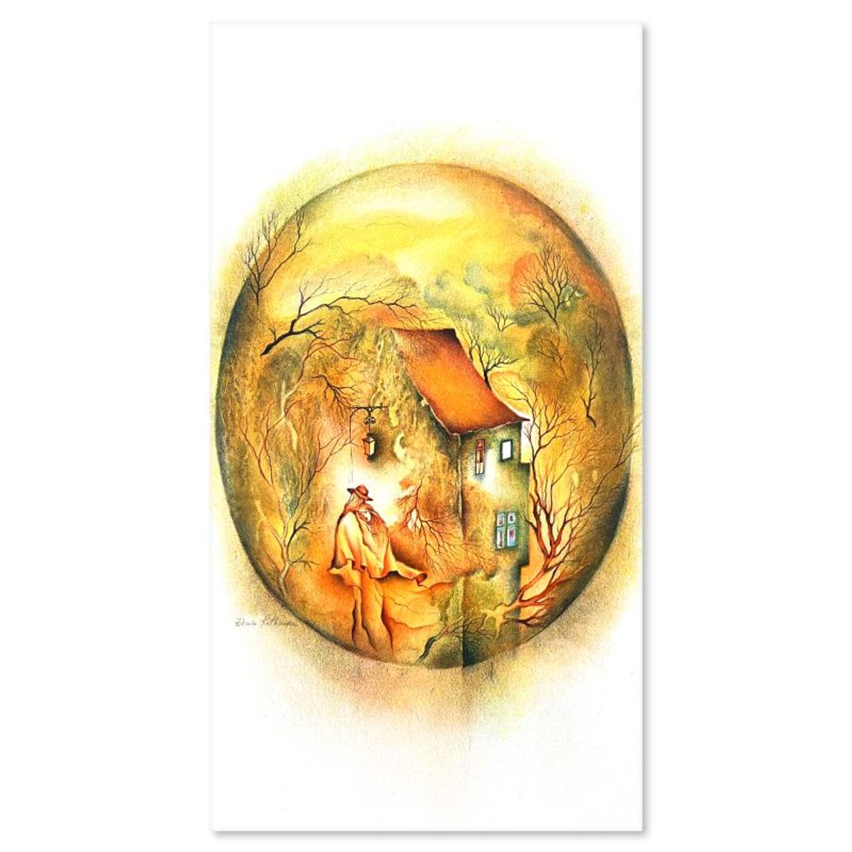 Zina Roitman, Limited Edition Serigraph, Hand Signed and Numbered, Letter of Authenticity.