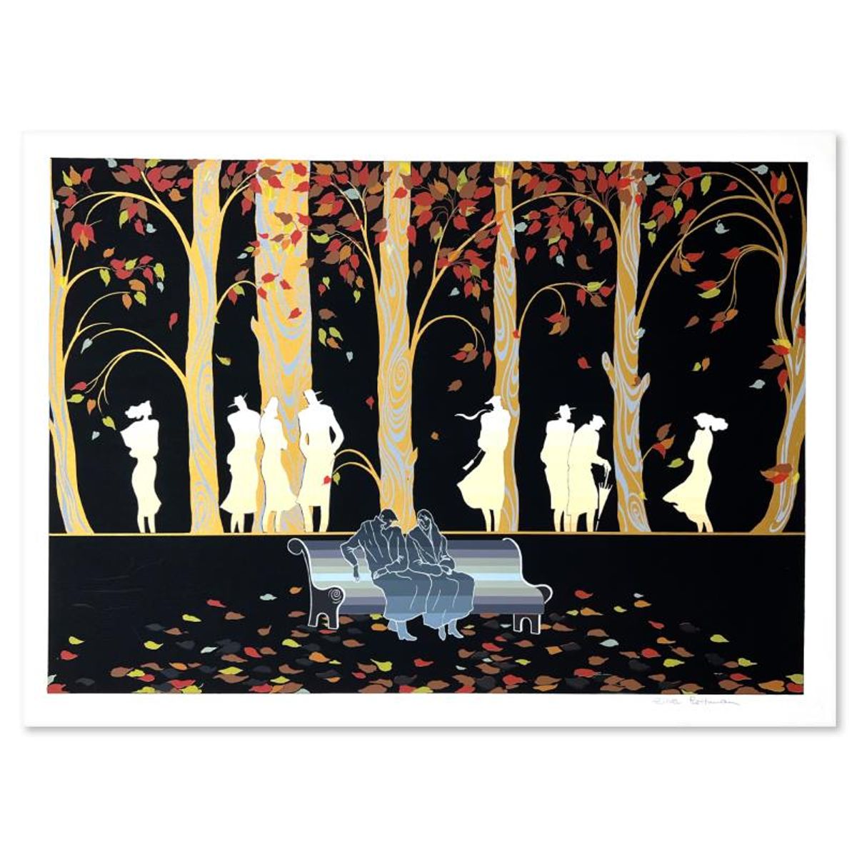 Zina Roitman, Limited Edition Serigraph, Hand Signed and Numbered, Letter of Authenticity.