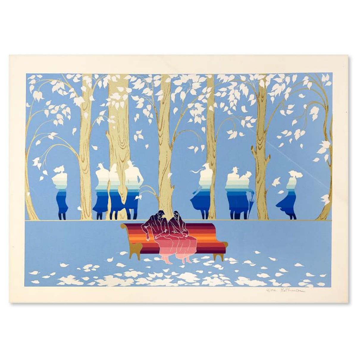 Zina Roitman, Limited Edition Serigraph, Hand Signed and Numbered, Letter of Authenticity.