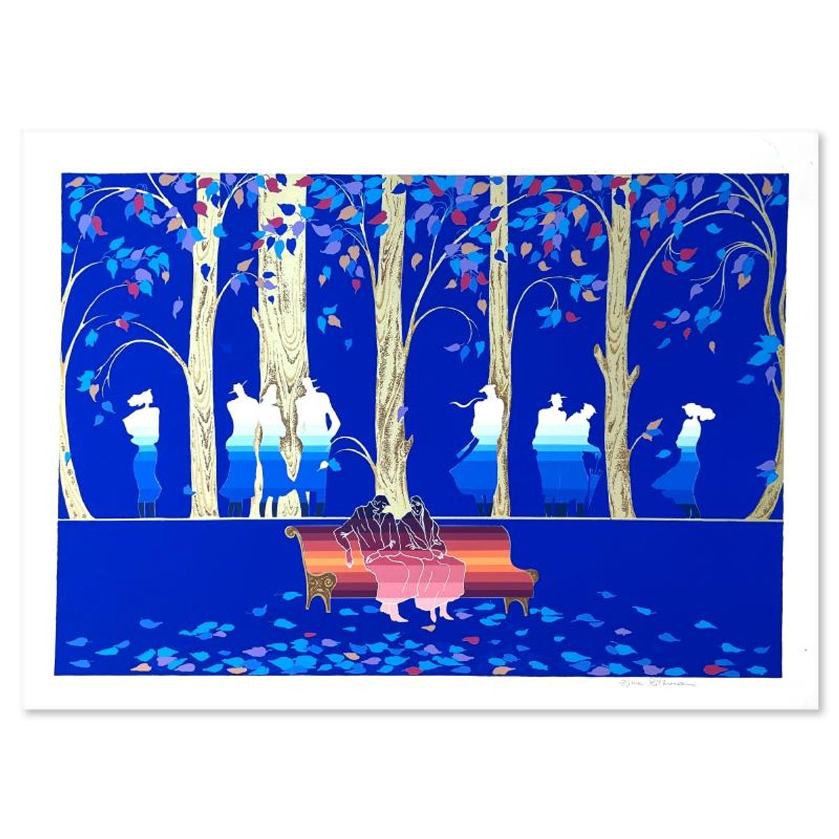 Zina Roitman, Limited Edition Serigraph, Hand Signed and Numbered, Letter of Authenticity.