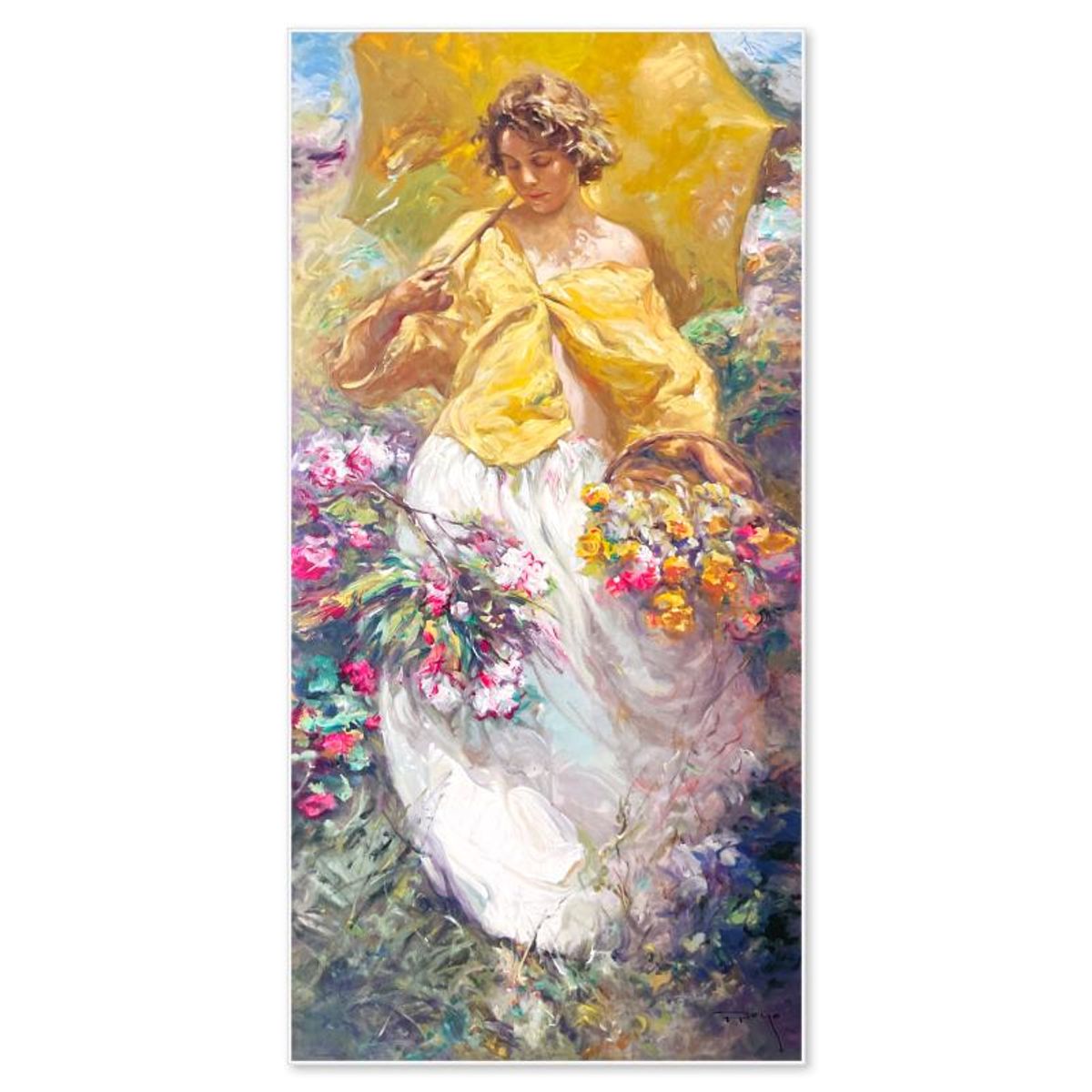 Royo, "Four Seasons (Suite)" Limited Edition Printer's Proof on Clay-Board, Numbered and Hand Signed with Letter of Authenticity.