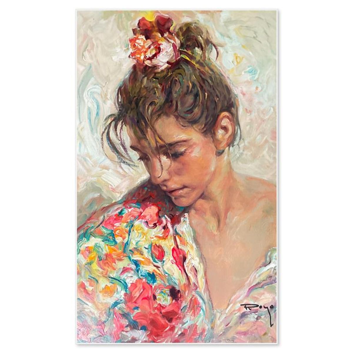 Royo, "Shall (Suite)" Limited Edition Printer's Proof on Clay-Board, Numbered and Hand Signed with Letter of Authenticity.