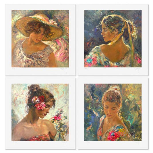 Royo, "Todas Las Luces Del Dia (Suite)" Limited Edition Printer's Proof Serigraph, Numbered and Hand Signed with Letter of Authenticity.