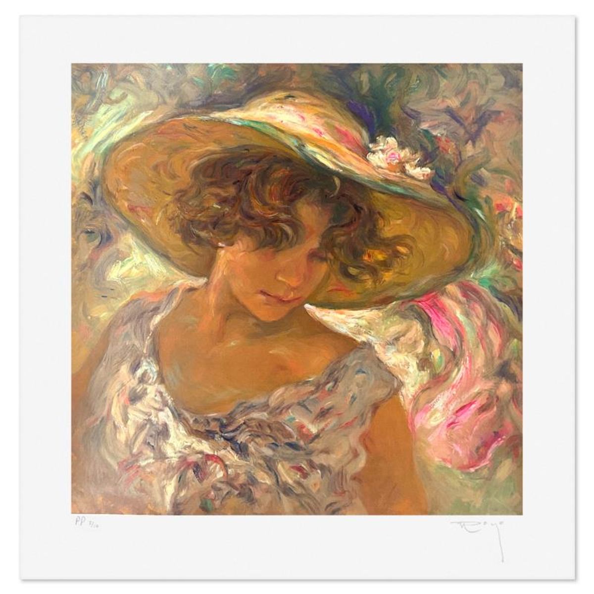 Royo, "Todas Las Luces Del Dia (Suite)" Limited Edition Printer's Proof Serigraph, Numbered and Hand Signed with Letter of Authenticity.