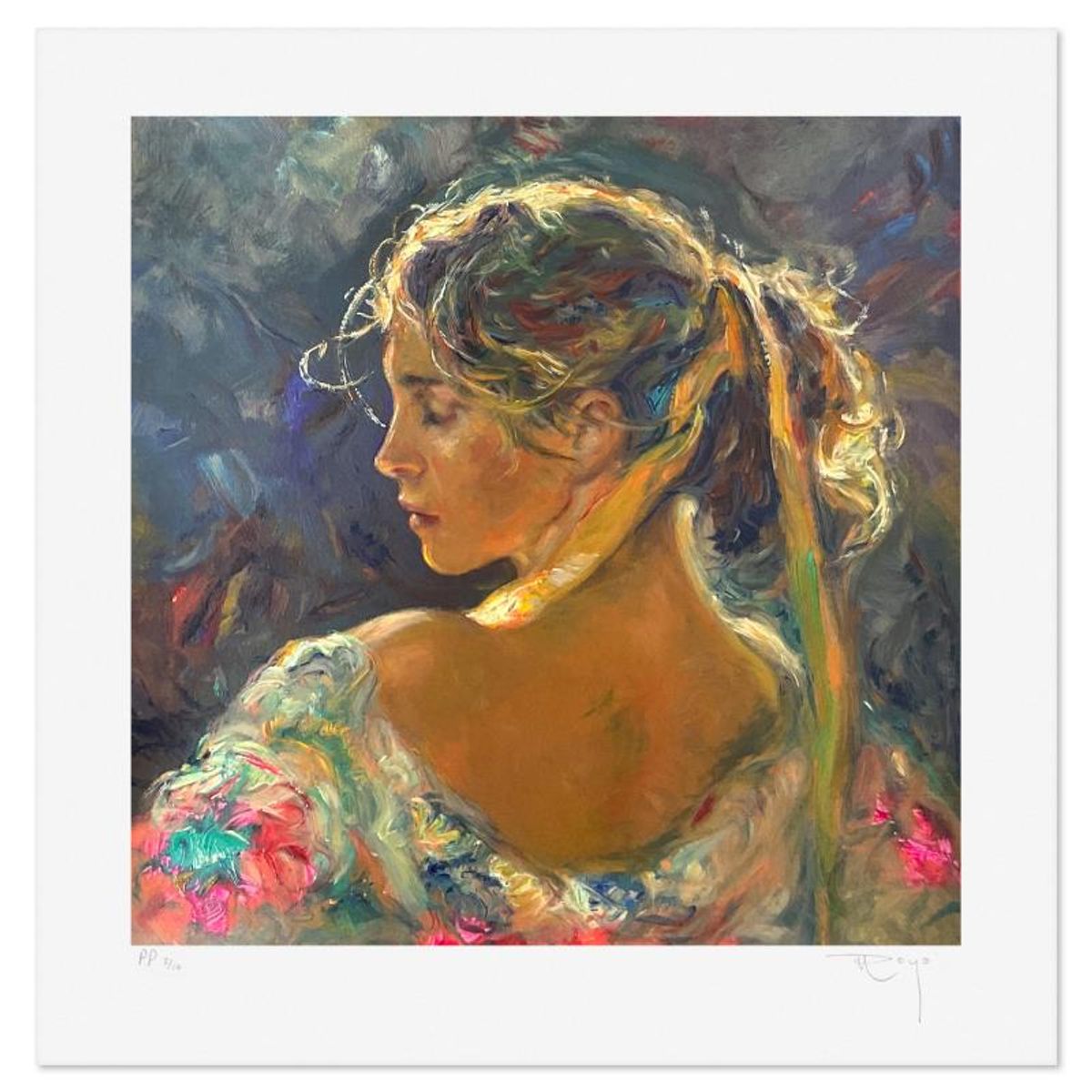 Royo, "Todas Las Luces Del Dia (Suite)" Limited Edition Printer's Proof Serigraph, Numbered and Hand Signed with Letter of Authenticity.