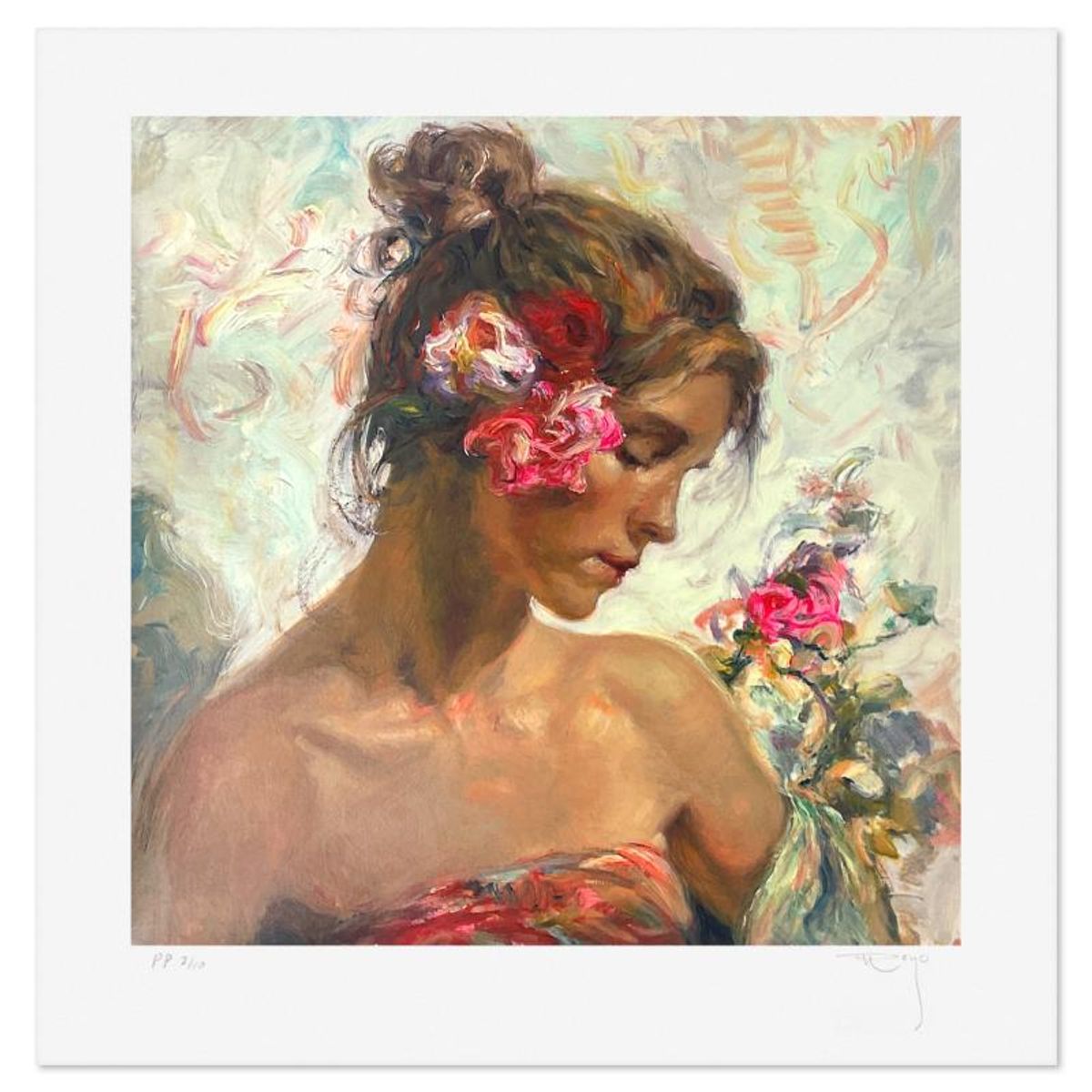Royo, "Todas Las Luces Del Dia (Suite)" Limited Edition Printer's Proof Serigraph, Numbered and Hand Signed with Letter of Authenticity.